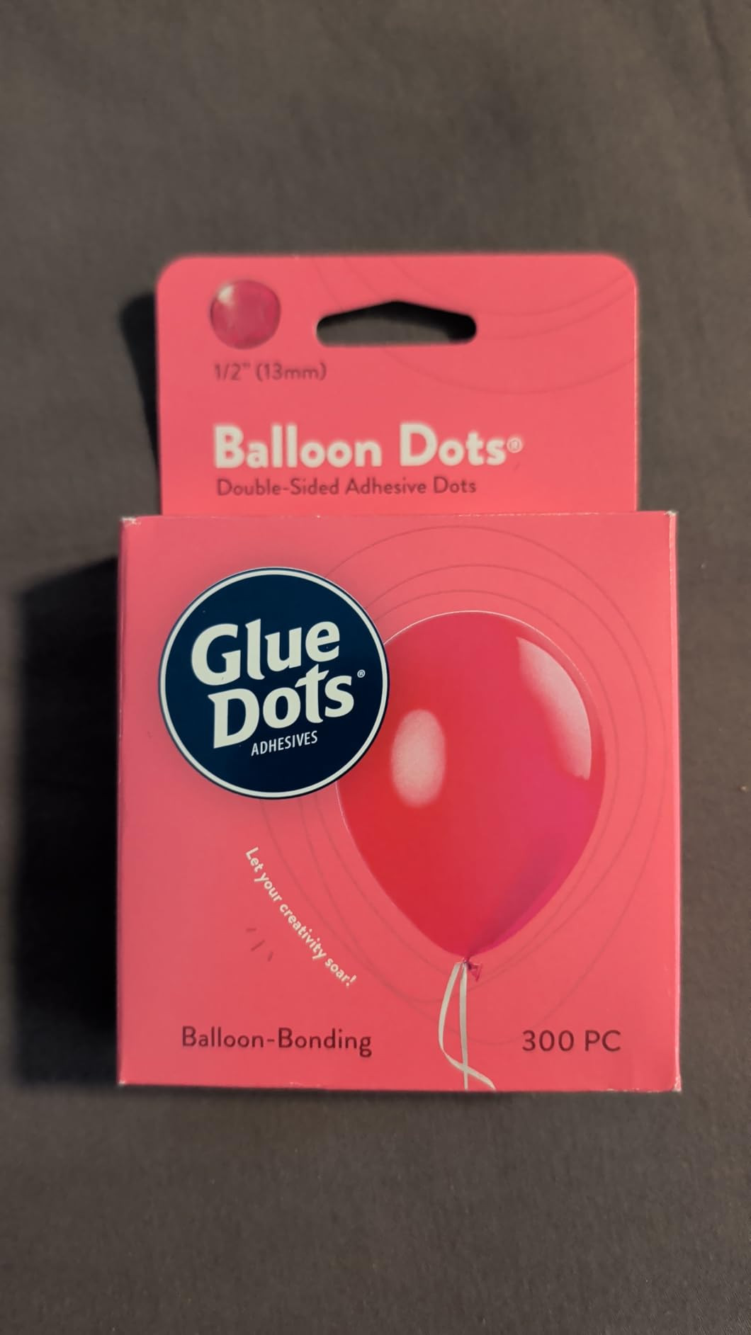 Glue Dots, Balloon Dots, Double-Sided, Permanent, 1/2", 300 Dots, DIY Balloon Arch Decoration, Glue Tape for Party Wedding Birthday, Glue Stick and Tape Alternative, Clear | Amazon (US)