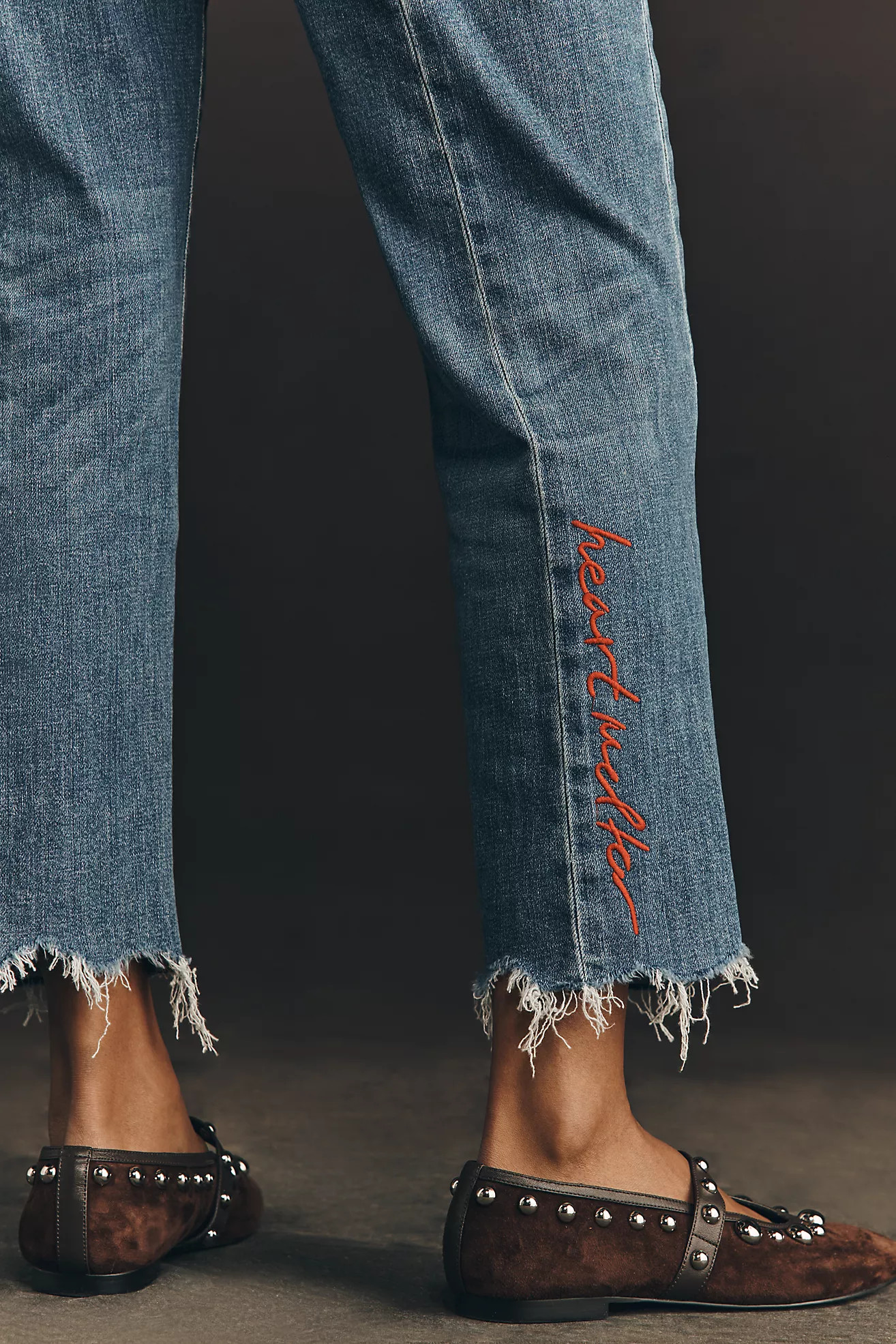Pilcro Low-Rise Relaxed Straight Jeans | Anthropologie (US)