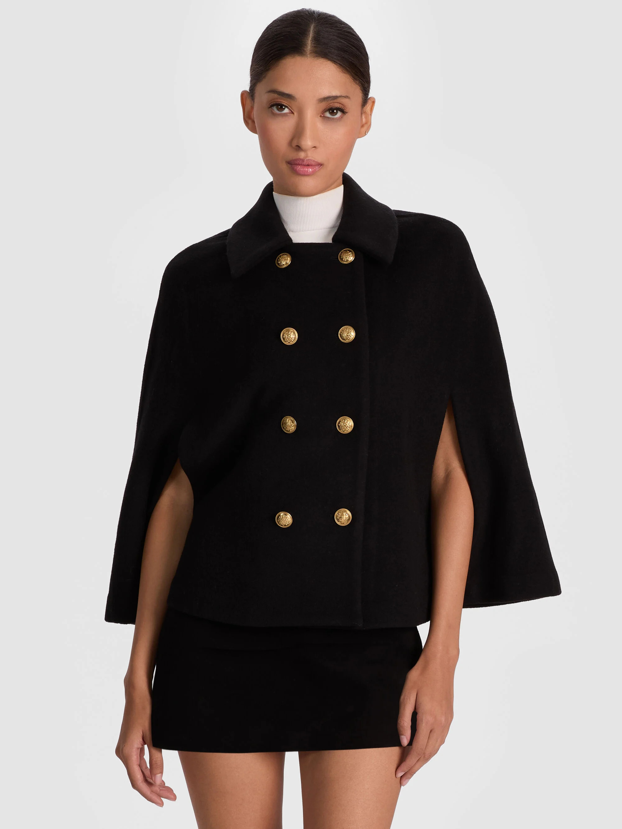 REYNALDA MINI CAPE | Alice + Olivia