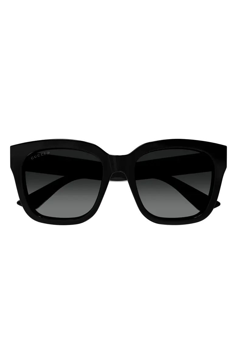 54mm Gradient Polarized Cat Eye Sunglasses | Nordstrom