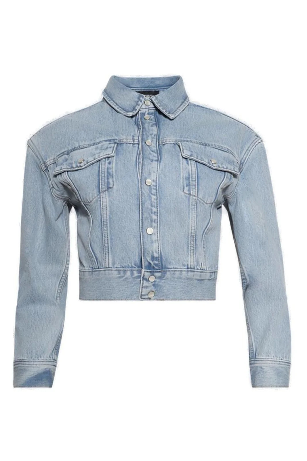 WARDROBE.NYC Denim Crop Jacket | Cettire Global