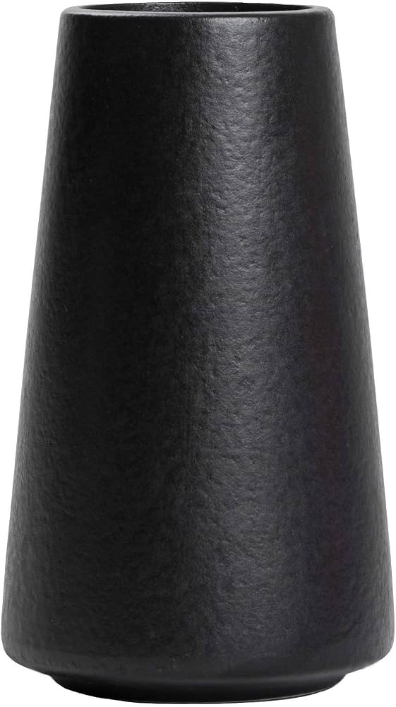Ceramic Vase - Flower Vase Minimalism Style for Modern Table Shelf Home Decor, Fit for Fireplace ... | Amazon (US)