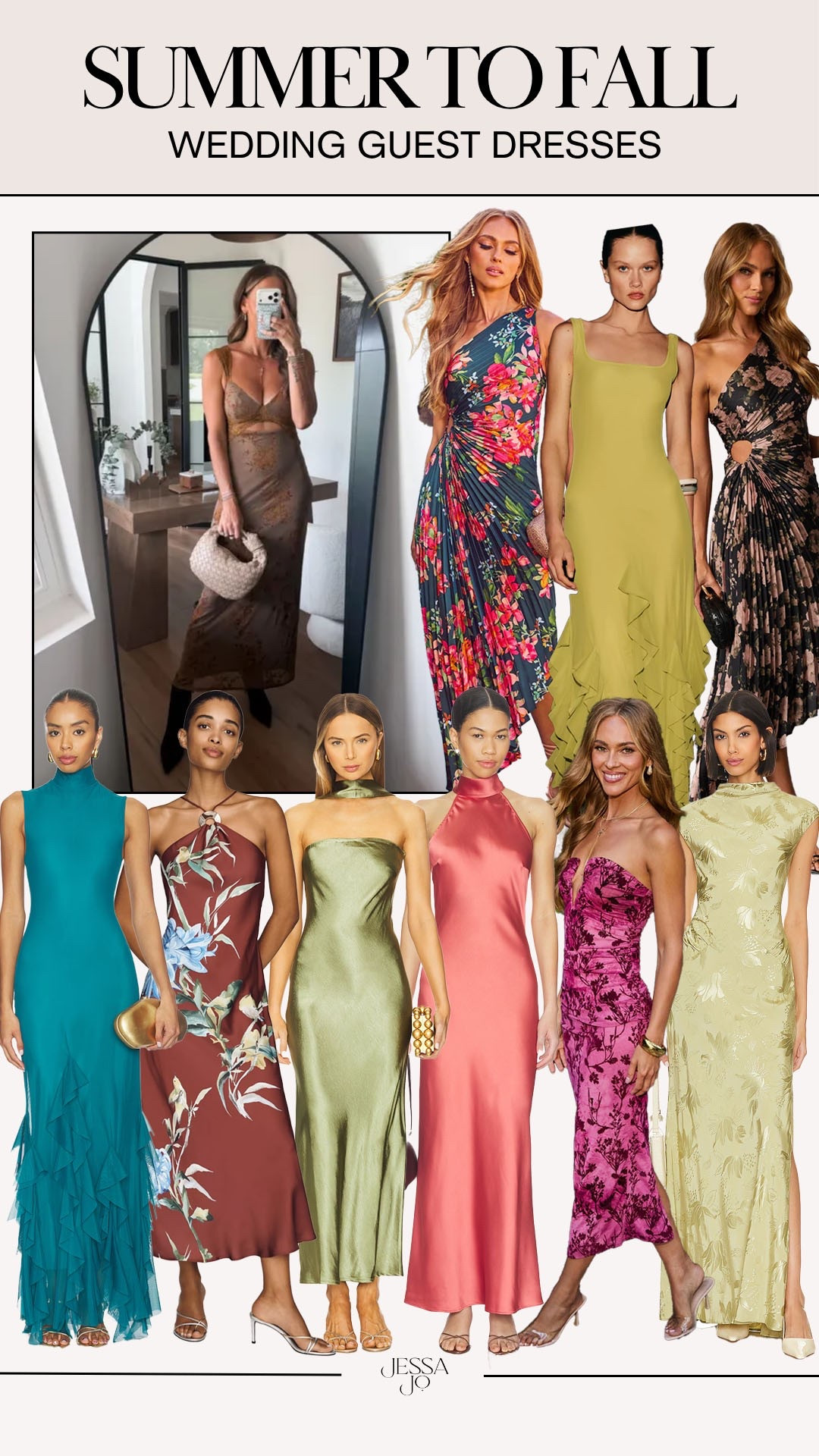 Late summer wedding guest dress. Early fall wedding guest dress. Floral wedding guest dress.

#LTKSeasonal #LTKWedding #LTKgrwm
