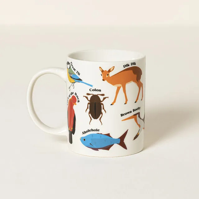Naughty Nature Mug | UncommonGoods