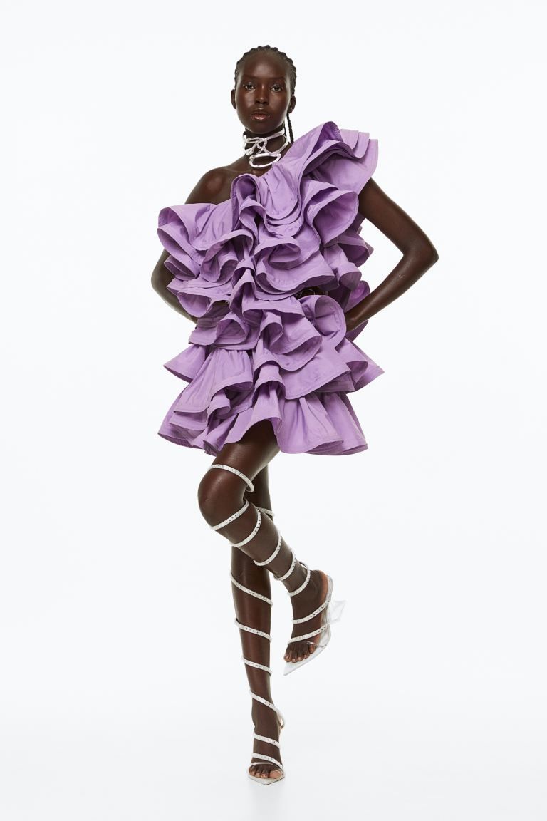Flounced Mini Dress | H&M (US + CA)