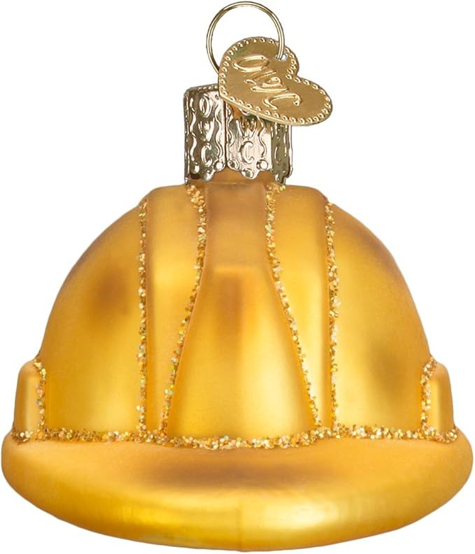 Old World Christmas Ornaments: Contractor Tools Glass Blown Ornaments for Christmas Tree, Constru... | Amazon (US)