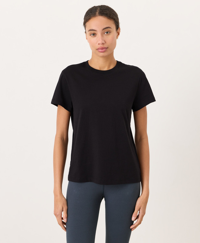 Women’s Softspun Essential Crewneck Tee made with Organic Cotton | Pact | Pact Apparel