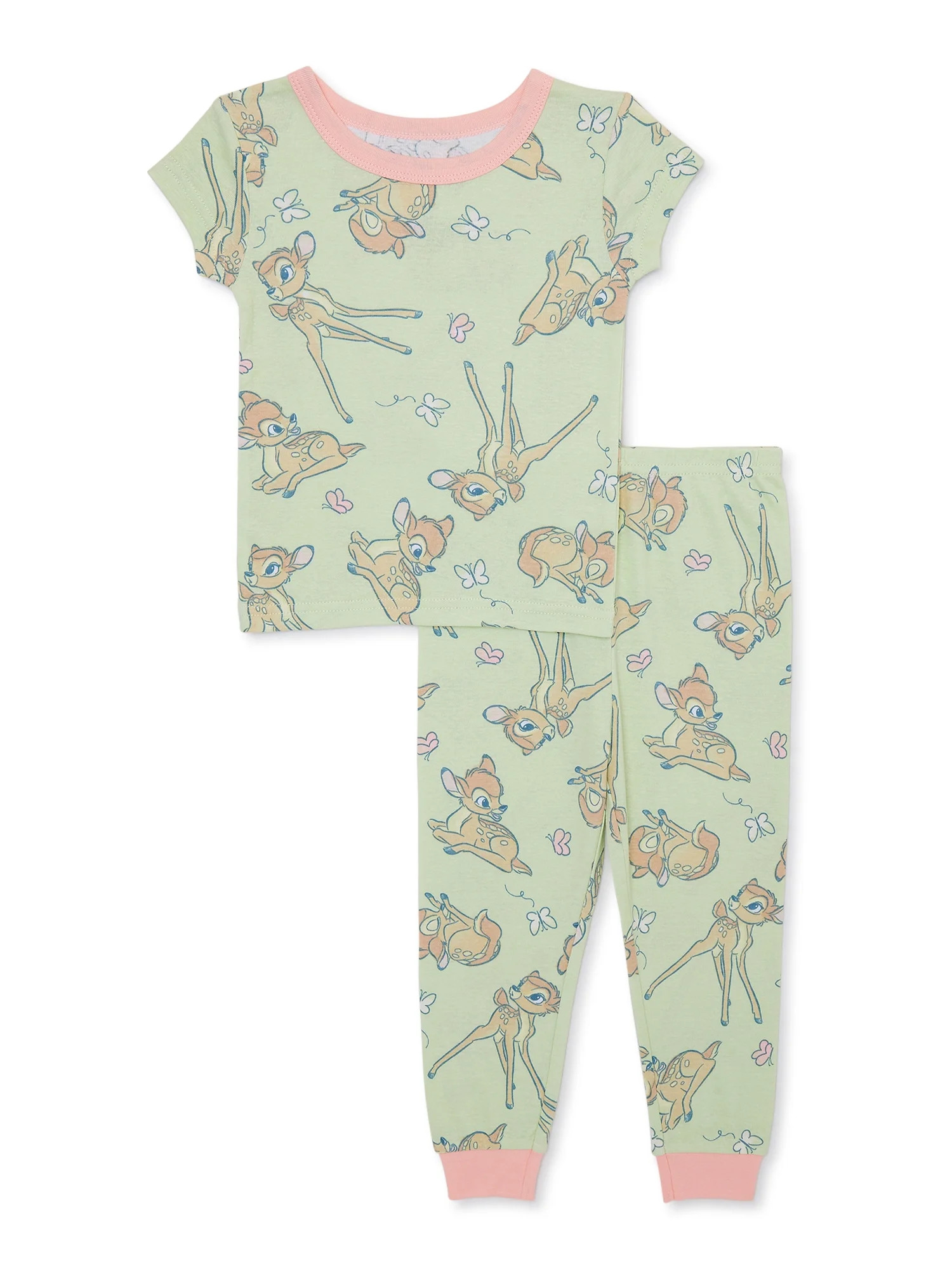 Character Toddler Snug-Fit Pajama Set, 2 Piece, Sizes 12M-5T | Walmart (US)