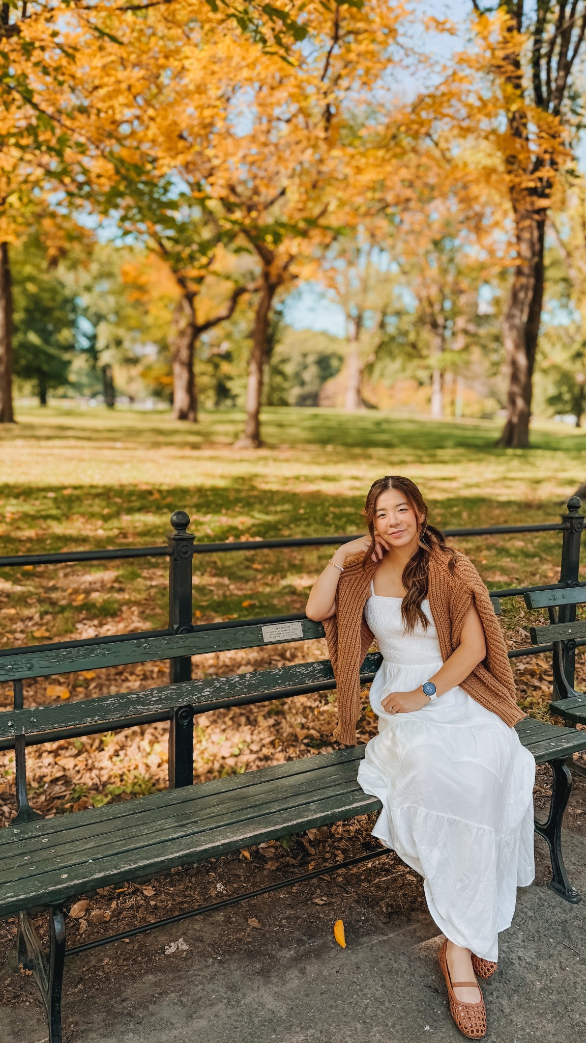 Wearing a size small and the dress and cardigan🍂