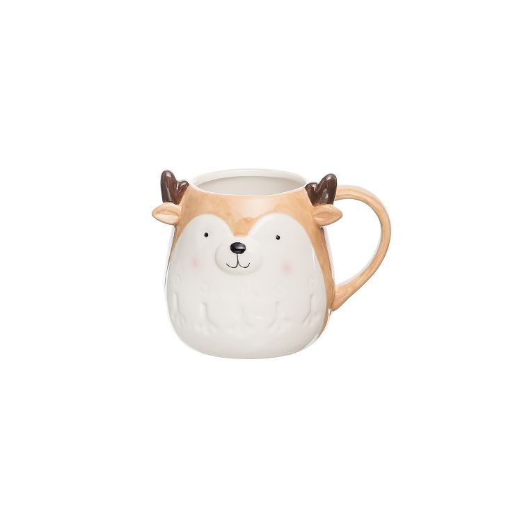 C&F Home 16oz Reindeer Cute Christmas Mug | Target