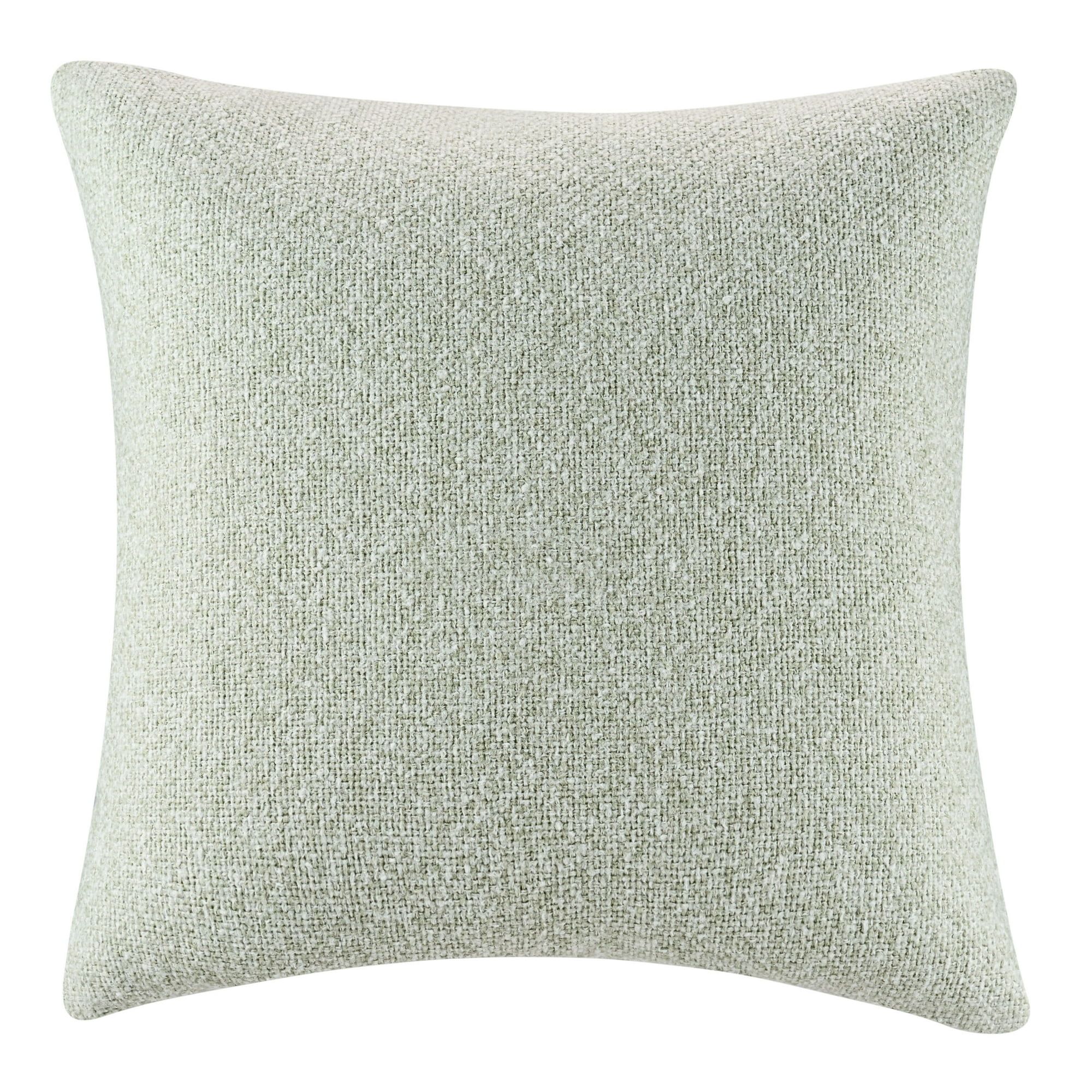 Beautiful Decorative Boucle Pillow, Sage Green, 20 x 20 inches, by Drew Barrymore - Walmart.com | Walmart (US)