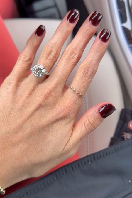 Dark red nails fall nails good dainty ring nail color 

Follow my shop @samanthabelbel on the @shop.LTK app to shop this post and get my exclusive app-only content!

#liketkit #LTKunder100 #LTKsalealert #LTKunder50
@shop.ltk
https://liketk.it/3WHK4