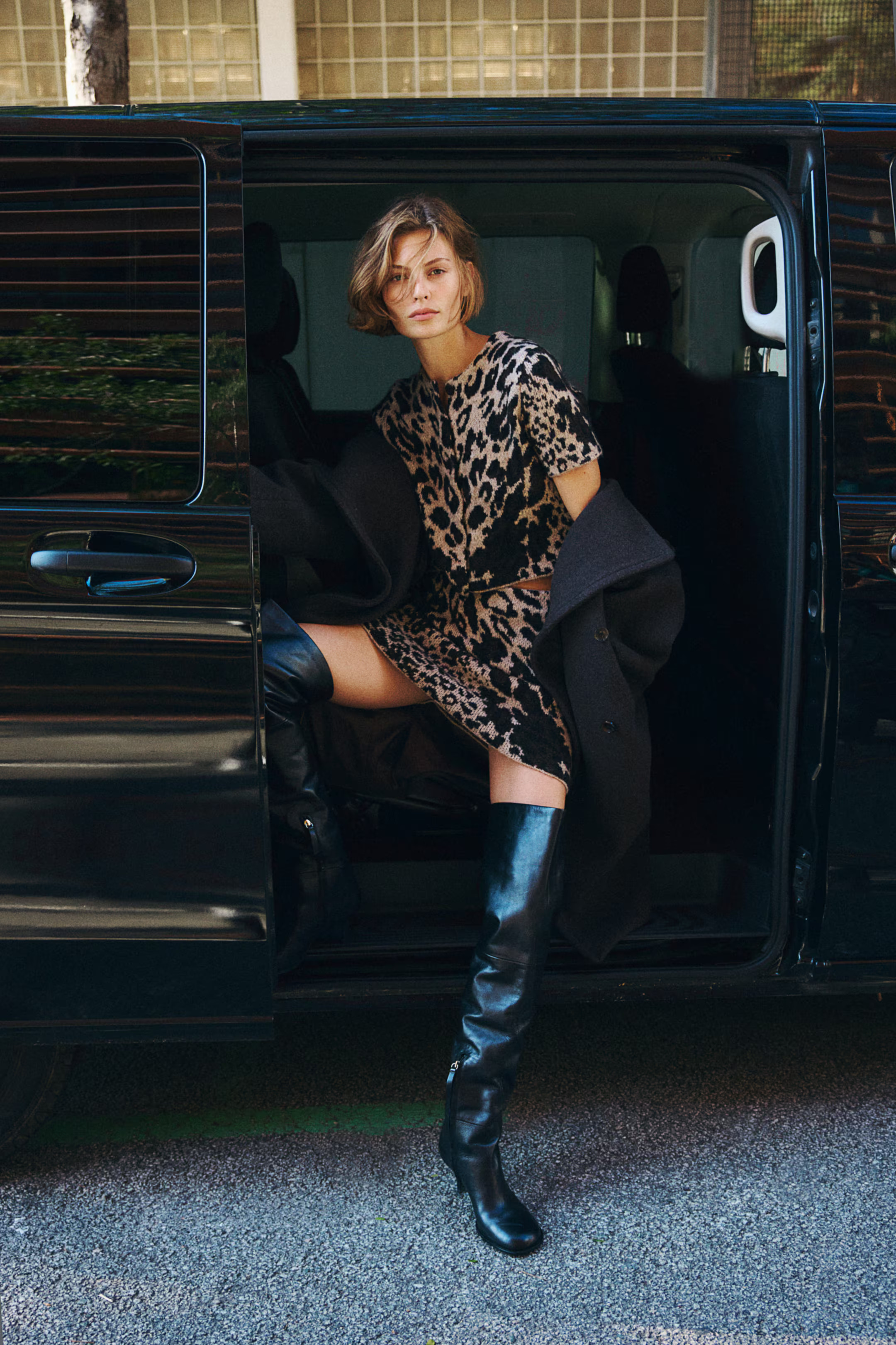 Jacquard-Knit Skirt | H&M (US + CA)