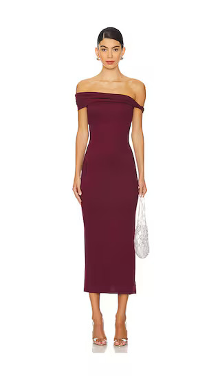 Clara Dress in Oxblood | Revolve Clothing (Global)