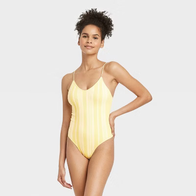 Women's Ribbed Bodysuit - Colsie™ | Target