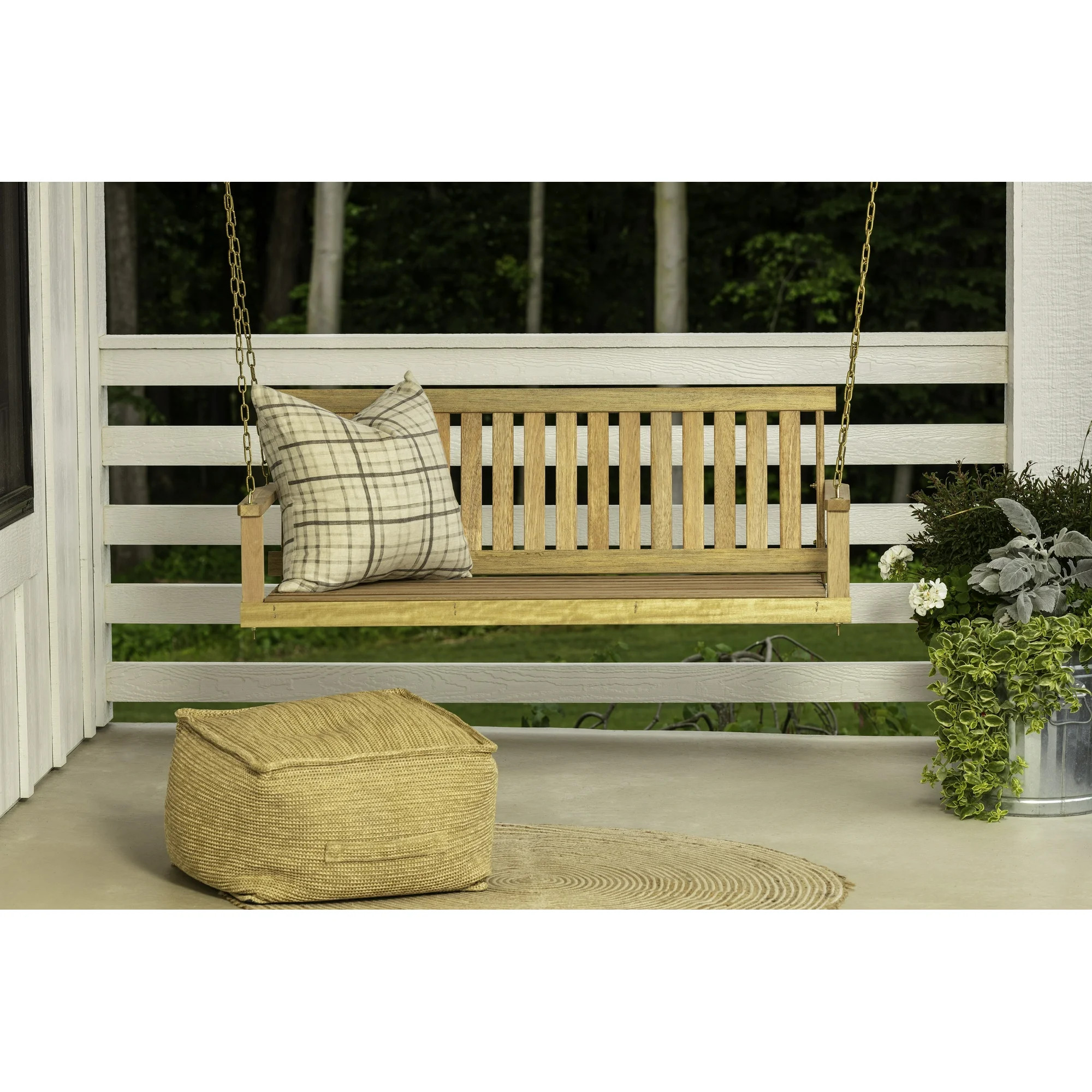 Jack-Post Jennings 2 Person Cypress Porch Swing - Brown | Walmart (US)