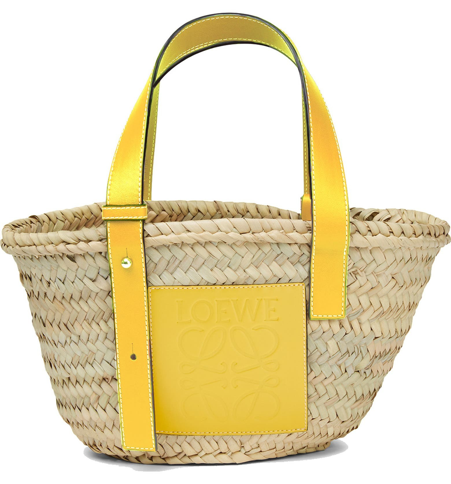 Loewe Small Logo Straw Tote | Nordstrom | Nordstrom