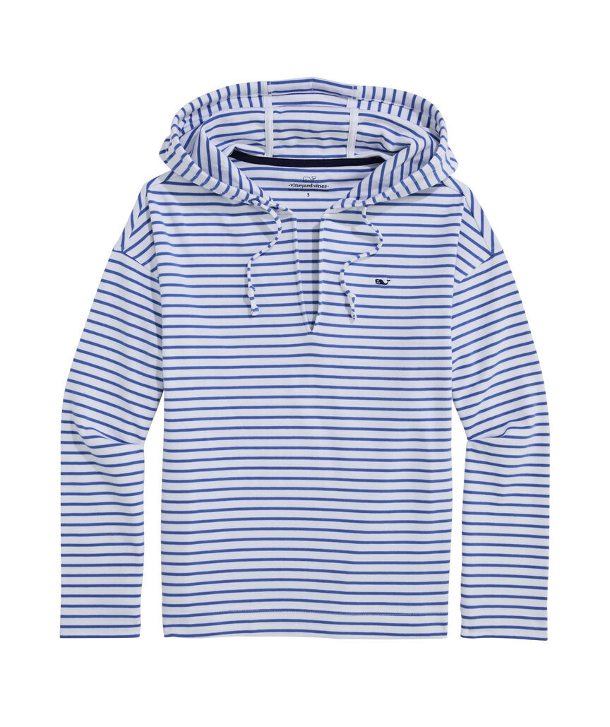 OUTLET Women's Women's Striped Hoodie Pullover | vineyard vines