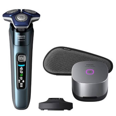 Philips Norelco Wet & Dry Men's Rechargeable Electric Shaver 7900 with UV Sanitizing Cube - S7889... | Target