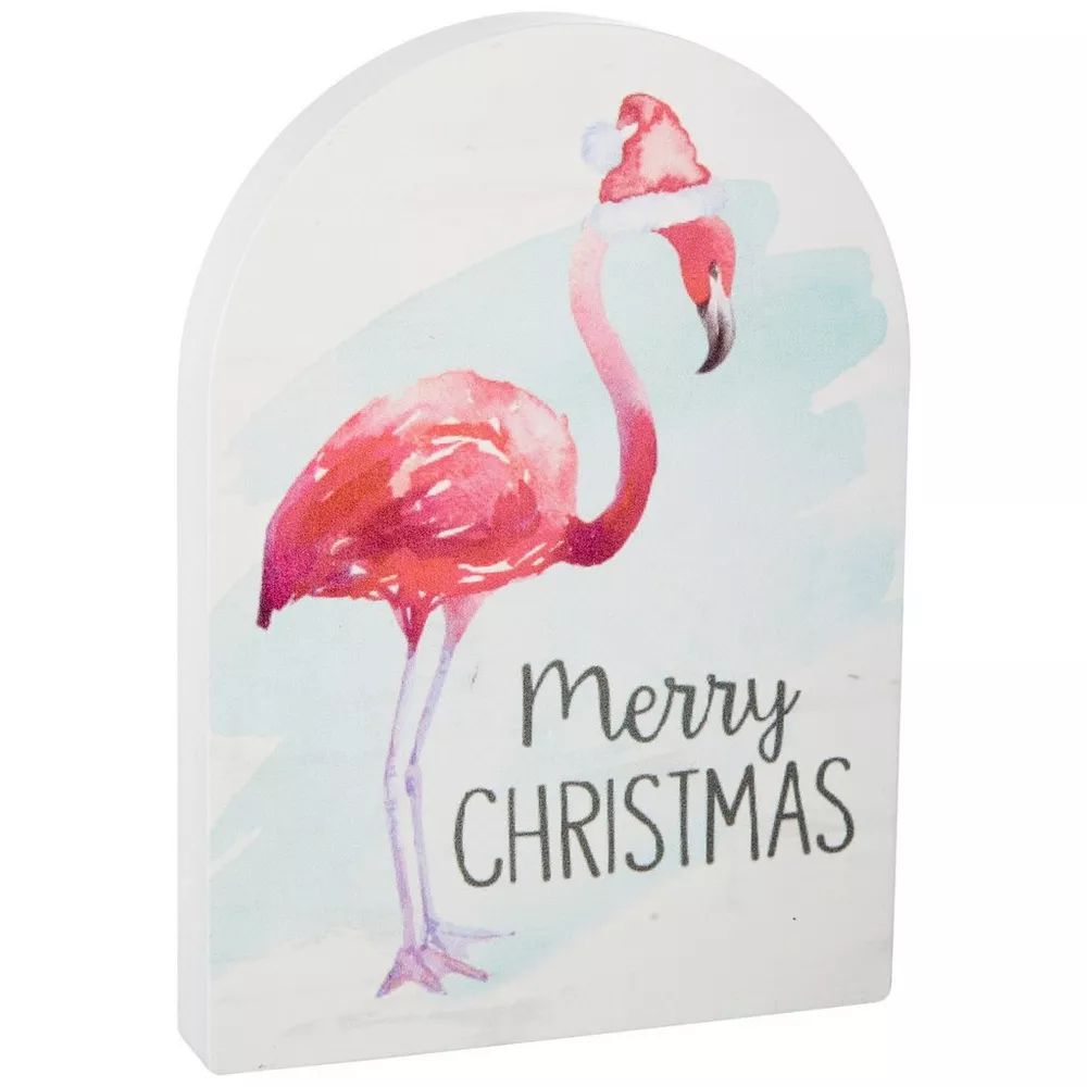 5x7 Merry Christmas Flamingo Sign | Bealls