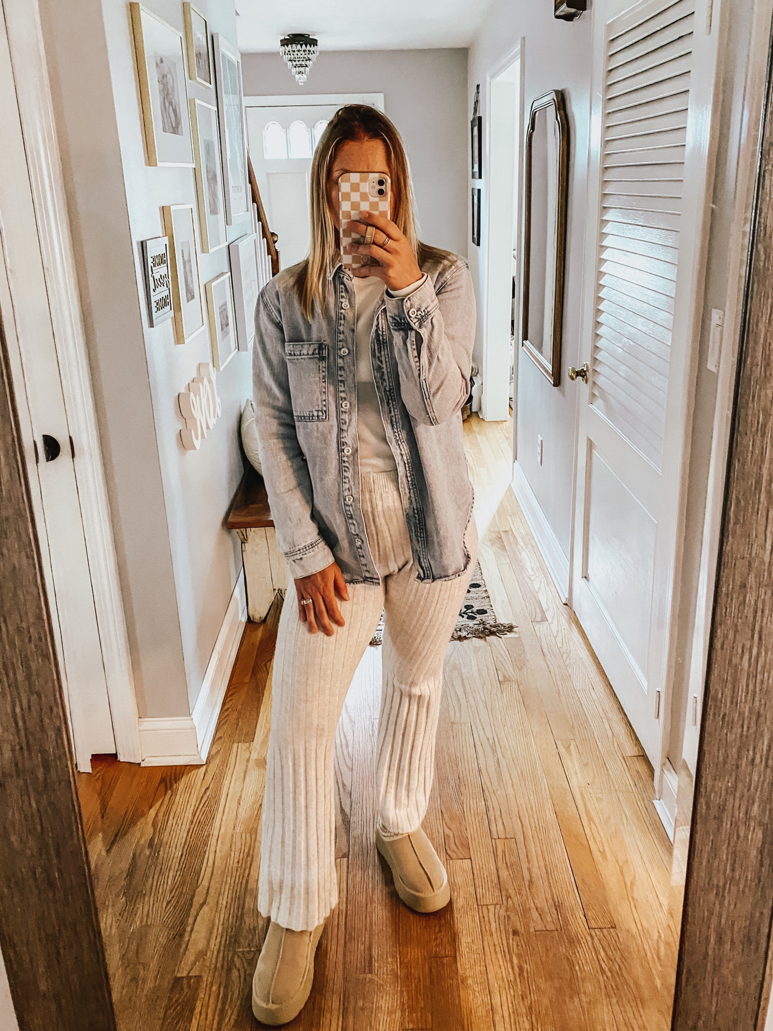 Fall is here and I will be living in these pull on sweater pants. So comfy and cute! Comment SHOP for a direct link to your inbox. 

#LTKStyleTip #LTKFindsUnder50 #LTKOver40