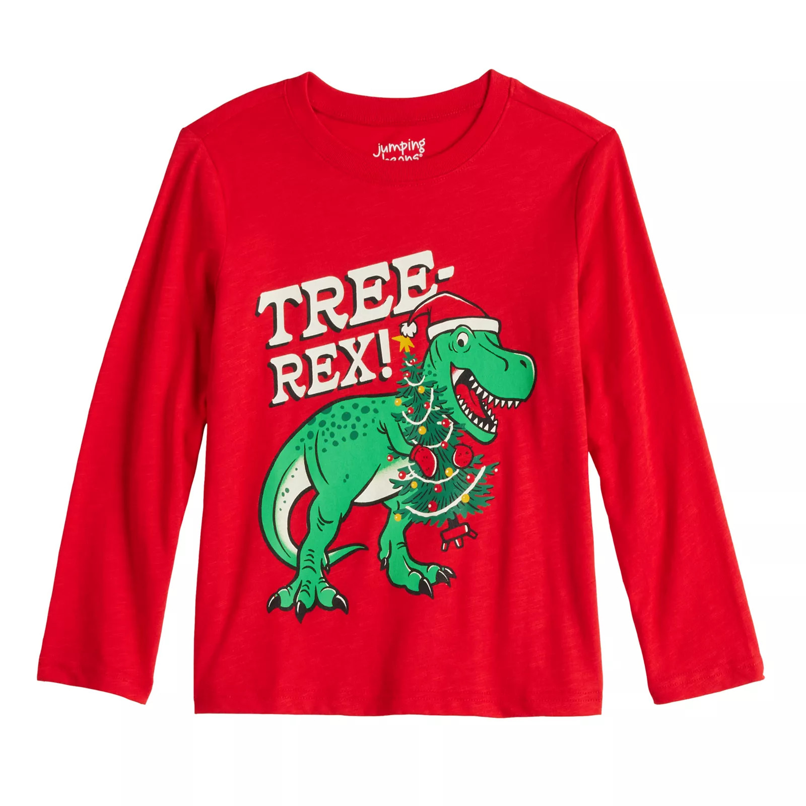 Boys 4-12 Jumping Beans® Christmas-Themed Long Sleeve Graphic Tee | Kohl's