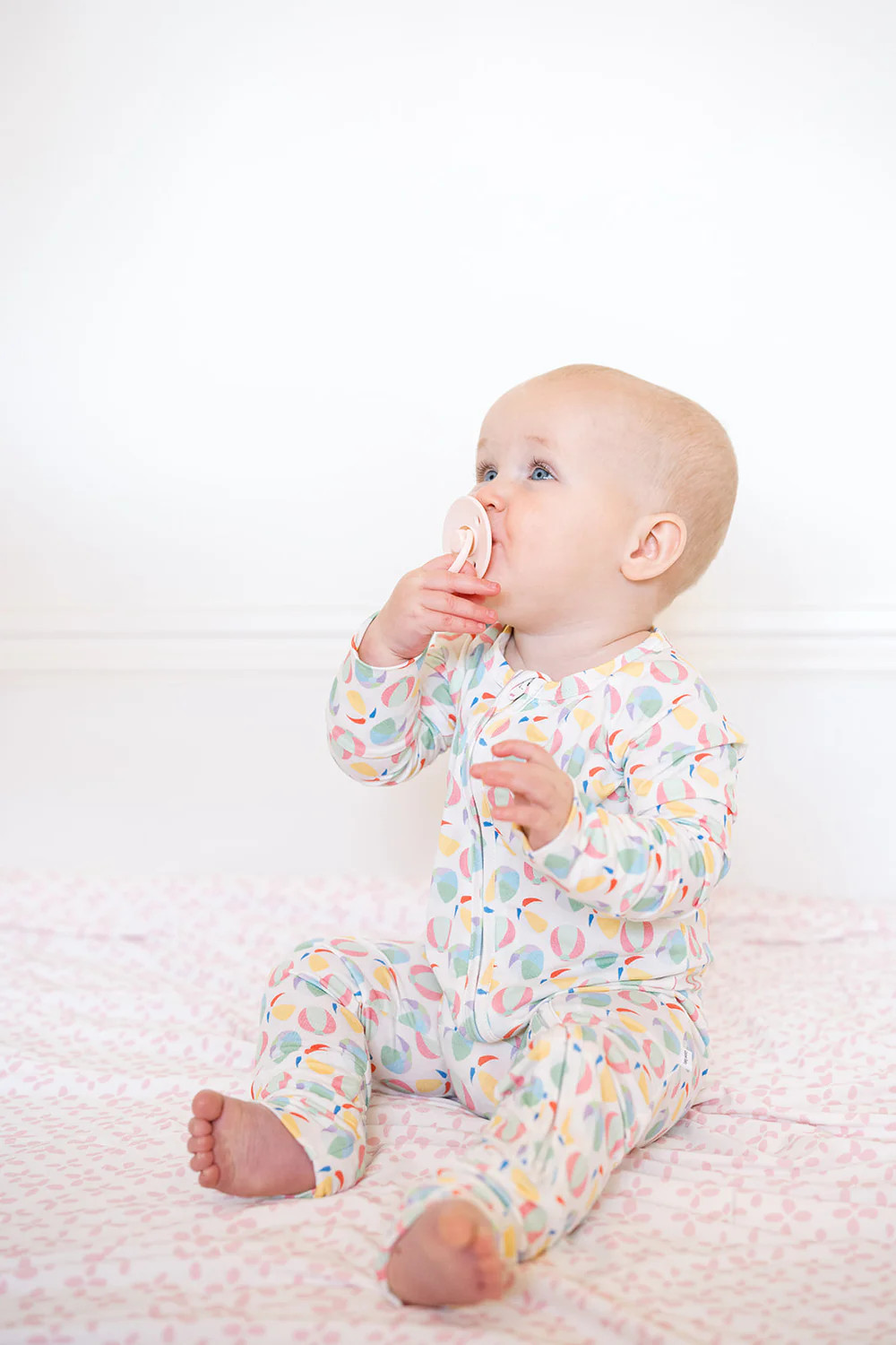 Beach Balls Sleep Romper | The Uptown Baby