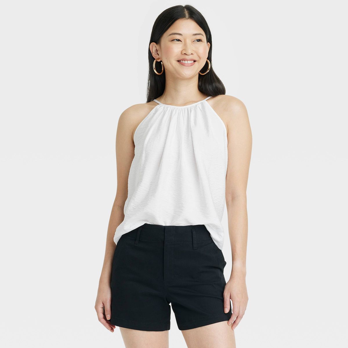 Women's Tank Top - A New Day™ White M | Target