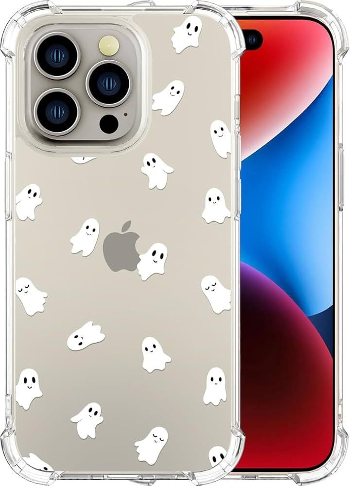 Compatible for iPhone 15 Pro Max Cases with Design, Cute Transparent Designer Phone Case for Wome... | Amazon (US)