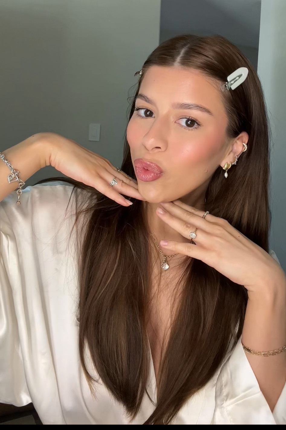 Lip combo 🎀👄
Lip pencil- dusty rose
Lipstick- nude lavelliere 
Lip gloss- watermelon sugar 

#LTKbeauty