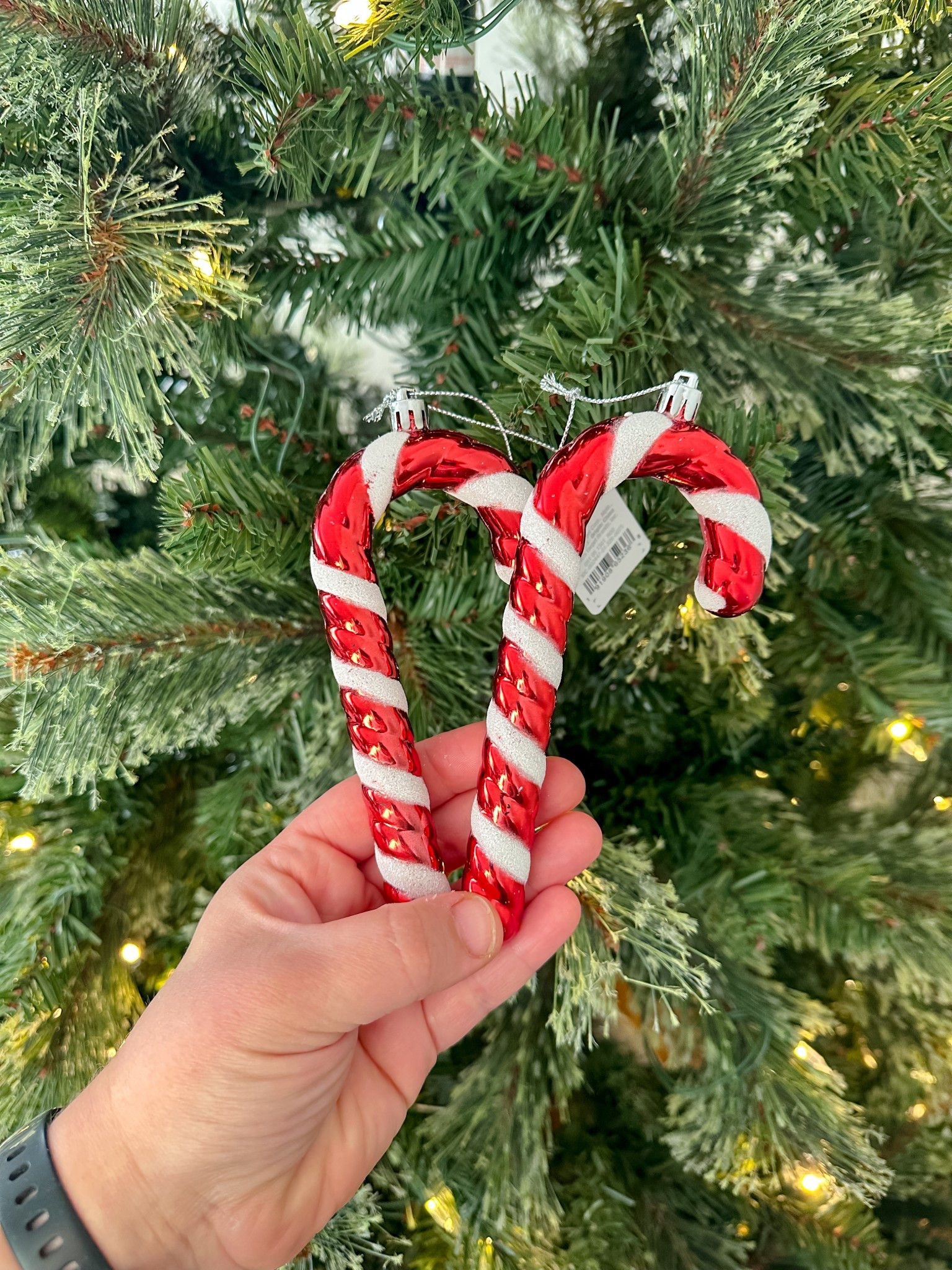 adding a pop of red with these candy cane ornaments from Target!

#LTKHome #LTKHoliday #LTKSeasonal