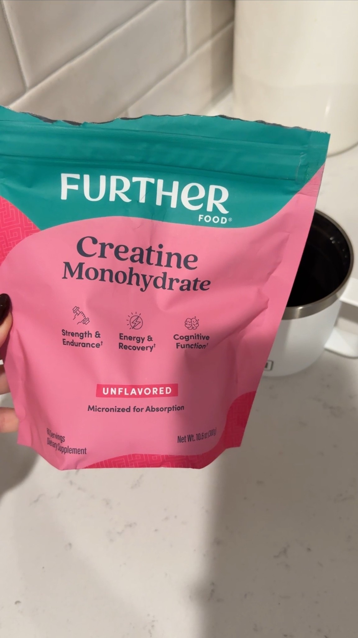 Highly recommend this creatine! It’s micronized for better absorption. Mixes really great with my coffee every morning and has so many benefits like - boosting energy, building muscle, helping with hormone regulation, supporting brain health and more! 👏🏻

#LTKFamily #LTKActive #LTKFindsUnder50