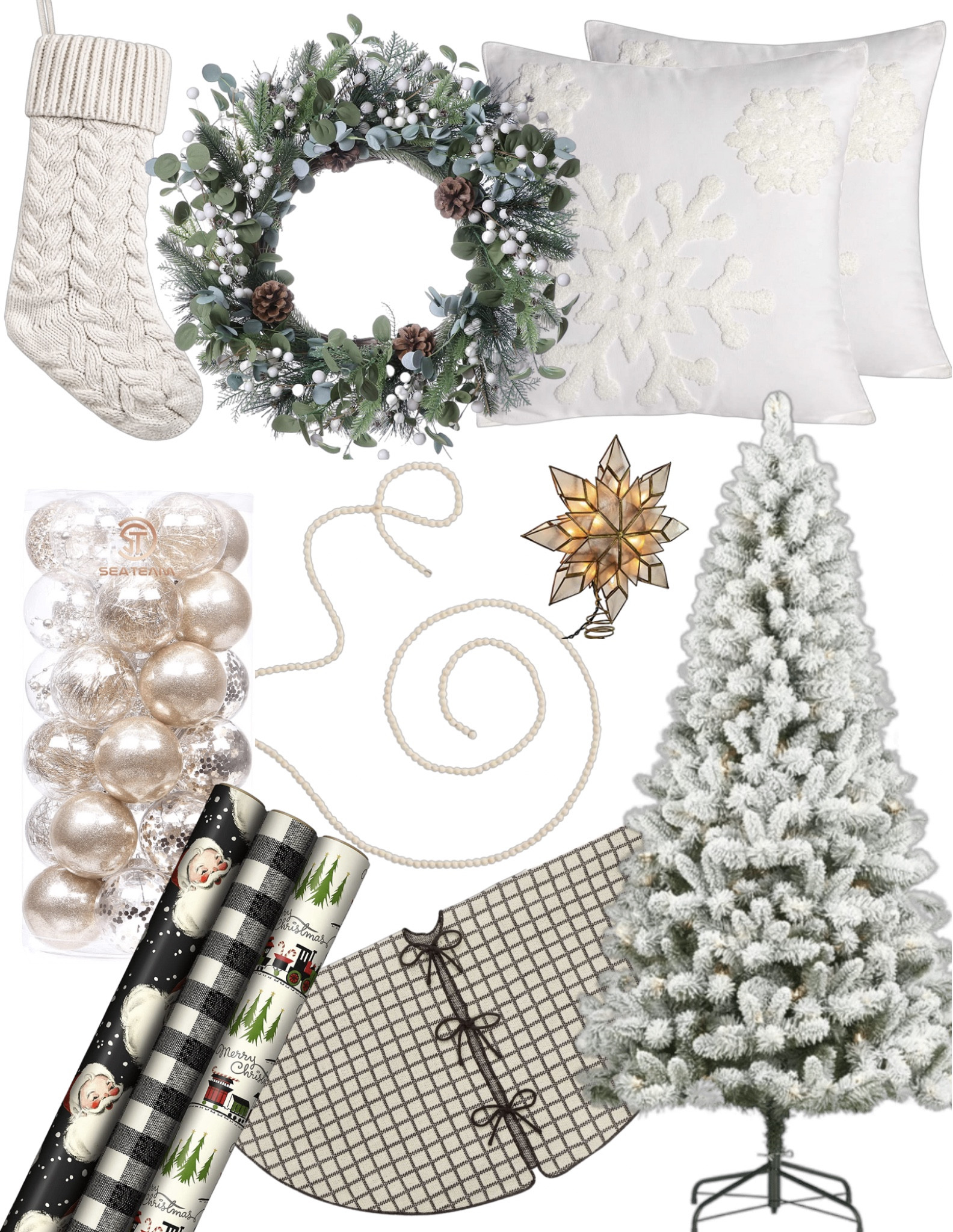 Christmas decor ✨

Amazon Christmas | Amazon finds | Amazon holiday decor | Amazon home | Christmas tree | under 100 | tree skirt | garland | Christmas | Christmas throw pillows | stockings | ornaments | tree topper | Christmas garland | wreath | home decor | Walmart finds 

#LTKhome #LTKSeasonal #LTKHoliday
