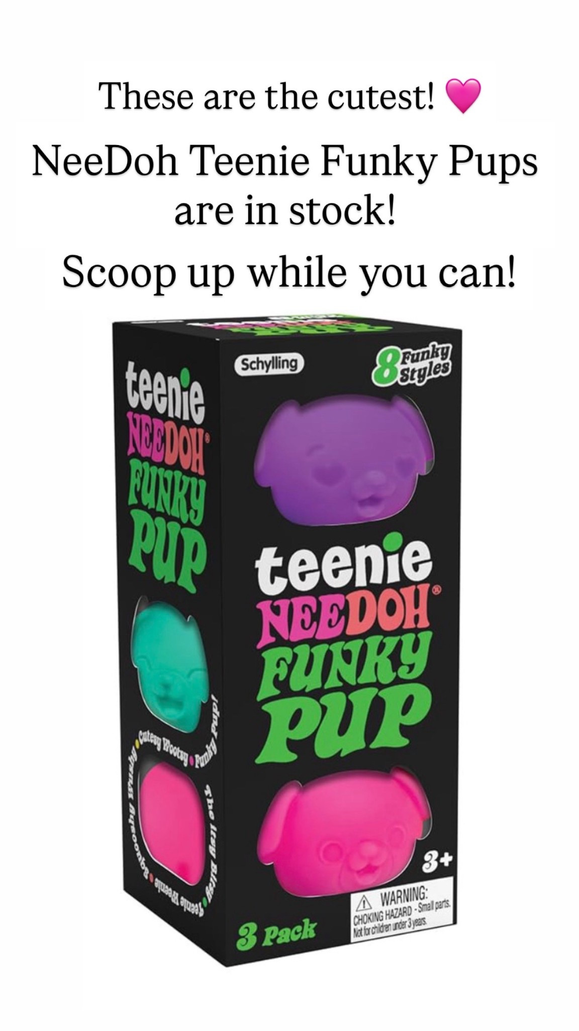 NeeDoh Teenie Funky Pups are in stock!!! 

#LTKKids