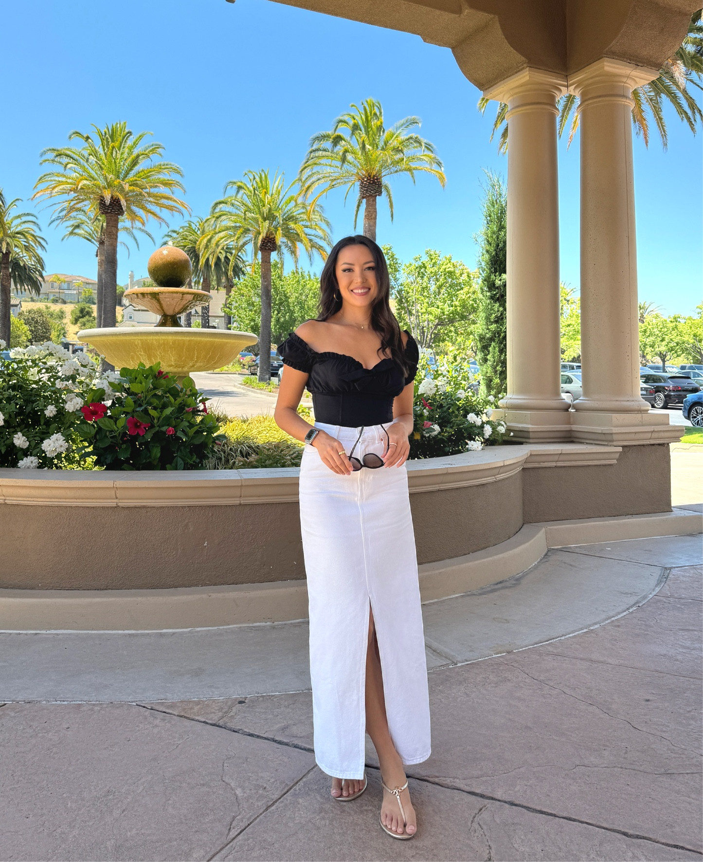 I already wore this outfit twice in one week I love it so much! The top is hard to get off alone though so I think I could have sized up one. Black corset top, sweetheart neckline, denim maxi, summer outfit

#LTKFindsUnder100 #LTKSeasonal #LTKStyleTip