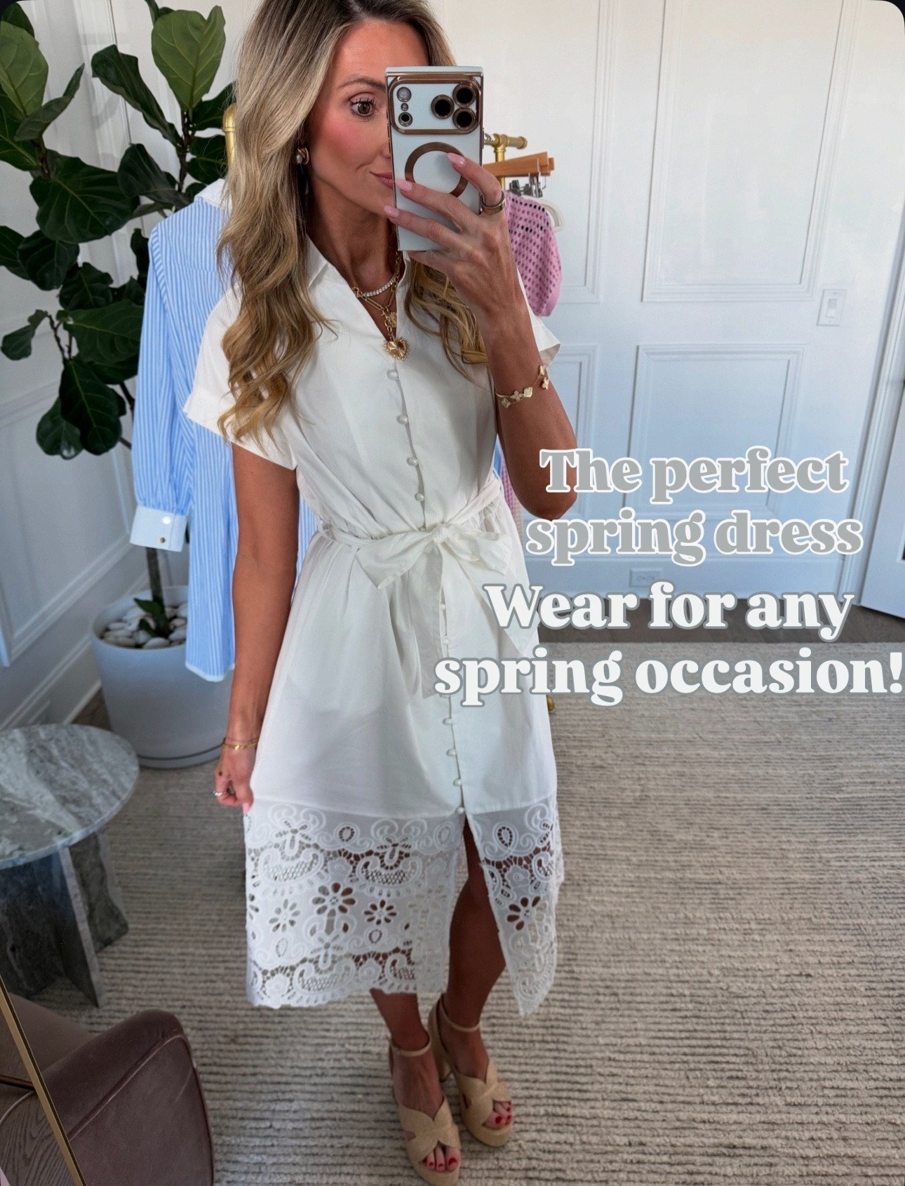 The perfect white dress for spring!

#LTKSaleAlert #LTKSeasonal #LTKmomlife