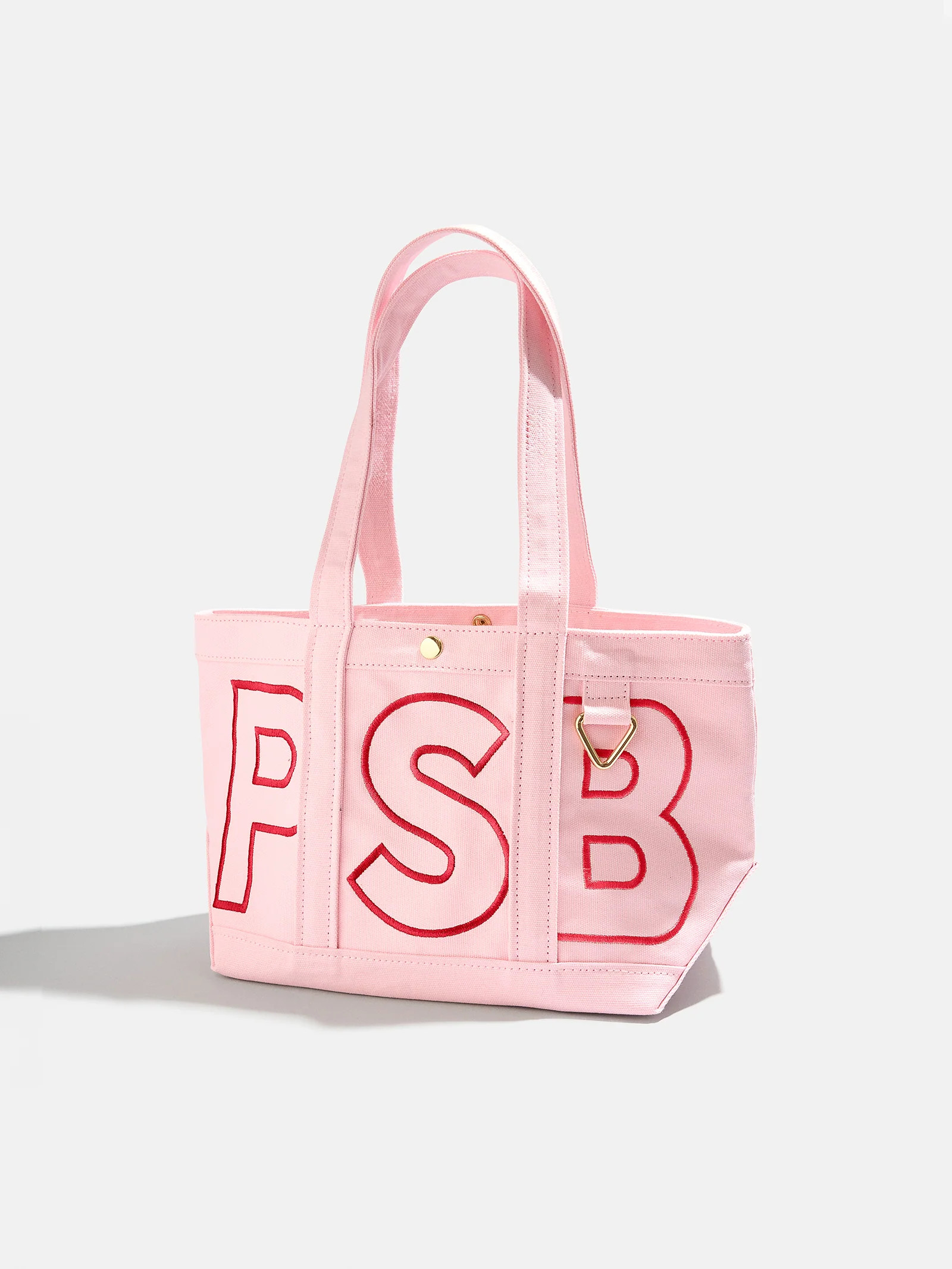 Custom Alpha Tote - Soft Pink | BaubleBar