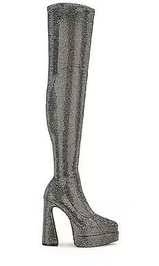 Steve Madden Sultry Boot in Black Rhinestone from Revolve.com | Revolve Clothing (Global)