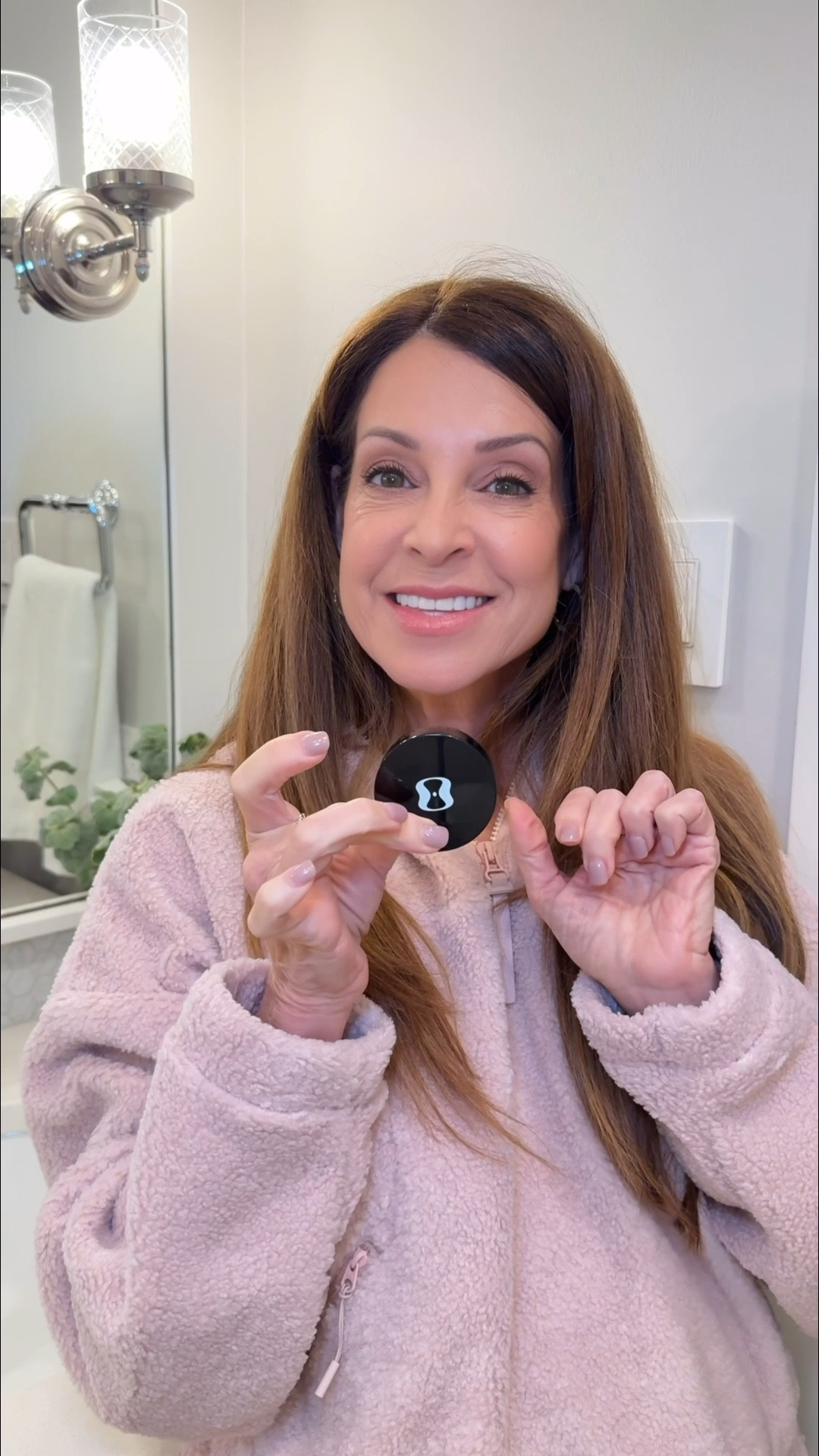 This lip sleeping mask is powered by peptides and backed by science to deeply hydrate your lips while you sleep. It stimulates collagen and elastin production as well as hyaluronic acid production to smooth and plump your lips. No scent or taste. I love it! Makes a great holiday gift or stocking stuffer too.