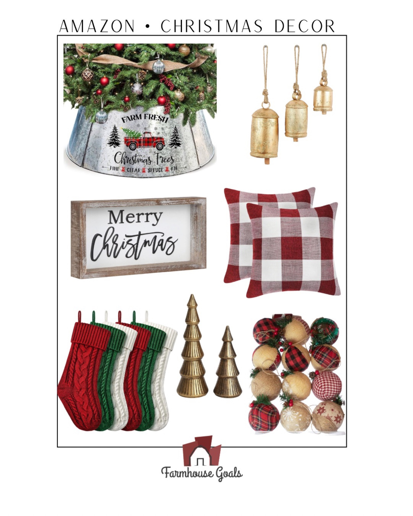 Farmhouse style Christmas decor from Amazon 🎄



#LTKHoliday #LTKhome #LTKSeasonal