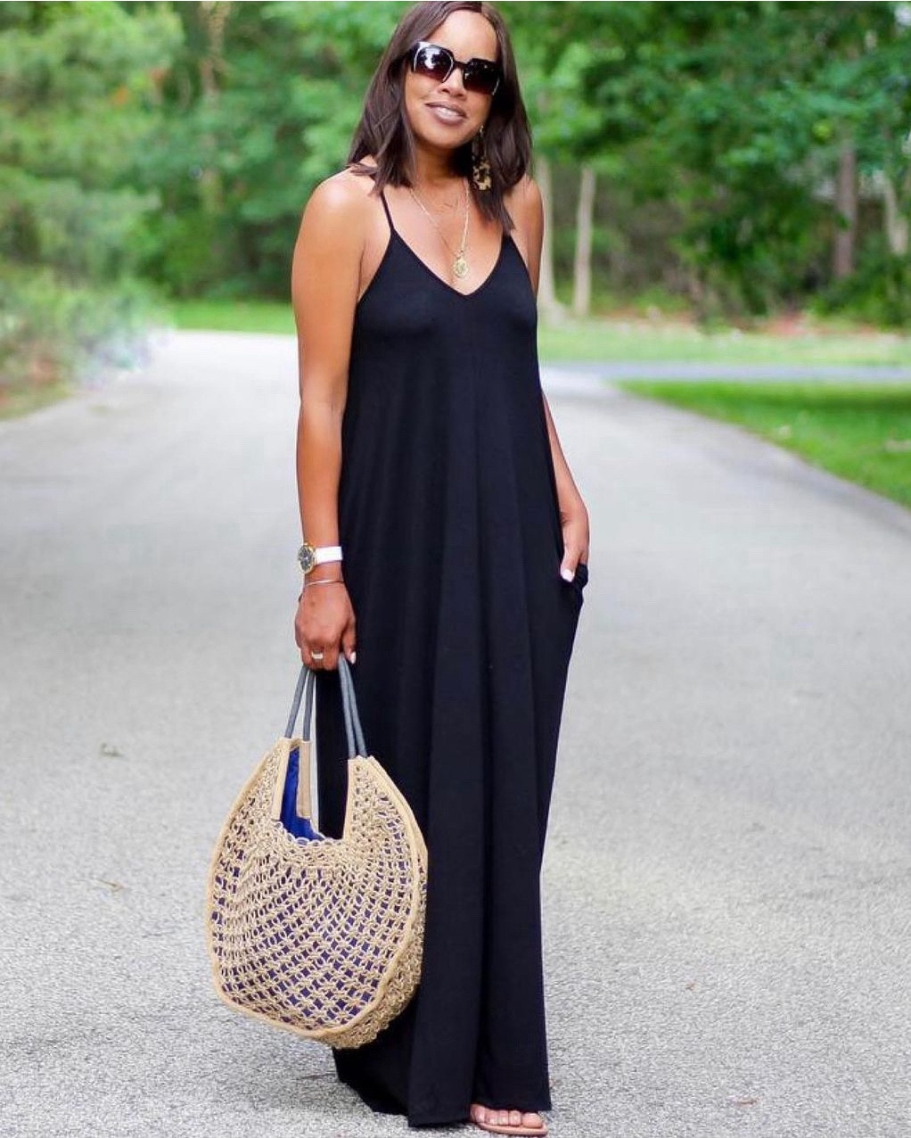 My all time favorite maxi dress.  So soft you can literally sleep in it. Comes in numerous flavors, adjustable straps and the most important thing…..IT HAS POCKETS!!!!! Whooo-hooooo!!! On sale for $18.  It’s a must have y’all.  

#LTKStyleTip #LTKSaleAlert #LTKFindsUnder50