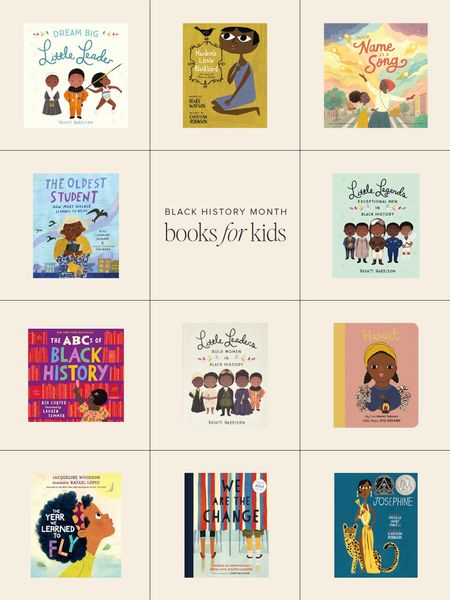 black history month books for  kids 