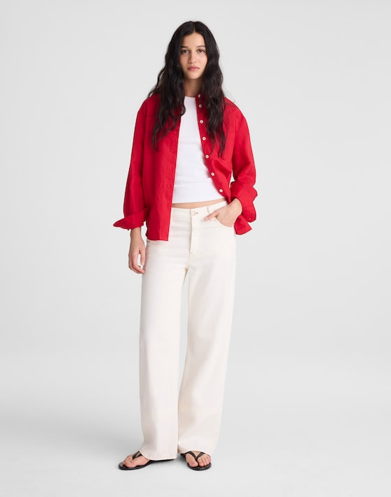 The Easy Shirt in Linen | Madewell