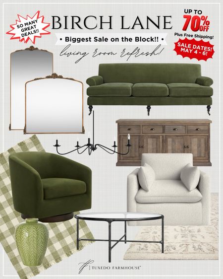 It’s here! Birch Lane’s “Biggest Sale on the Block!” It’s a great time to refresh your living room with new furniture and home decor!

#LTKsalealert #LTKhome #LTKstyletip