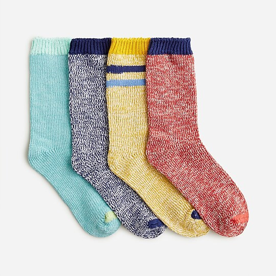 Boys' camp socks four-pack | J. Crew US