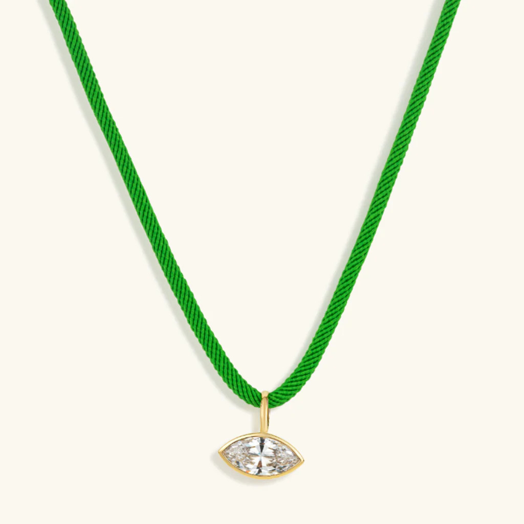 The Axis Necklace | Emerald | Heavenly London