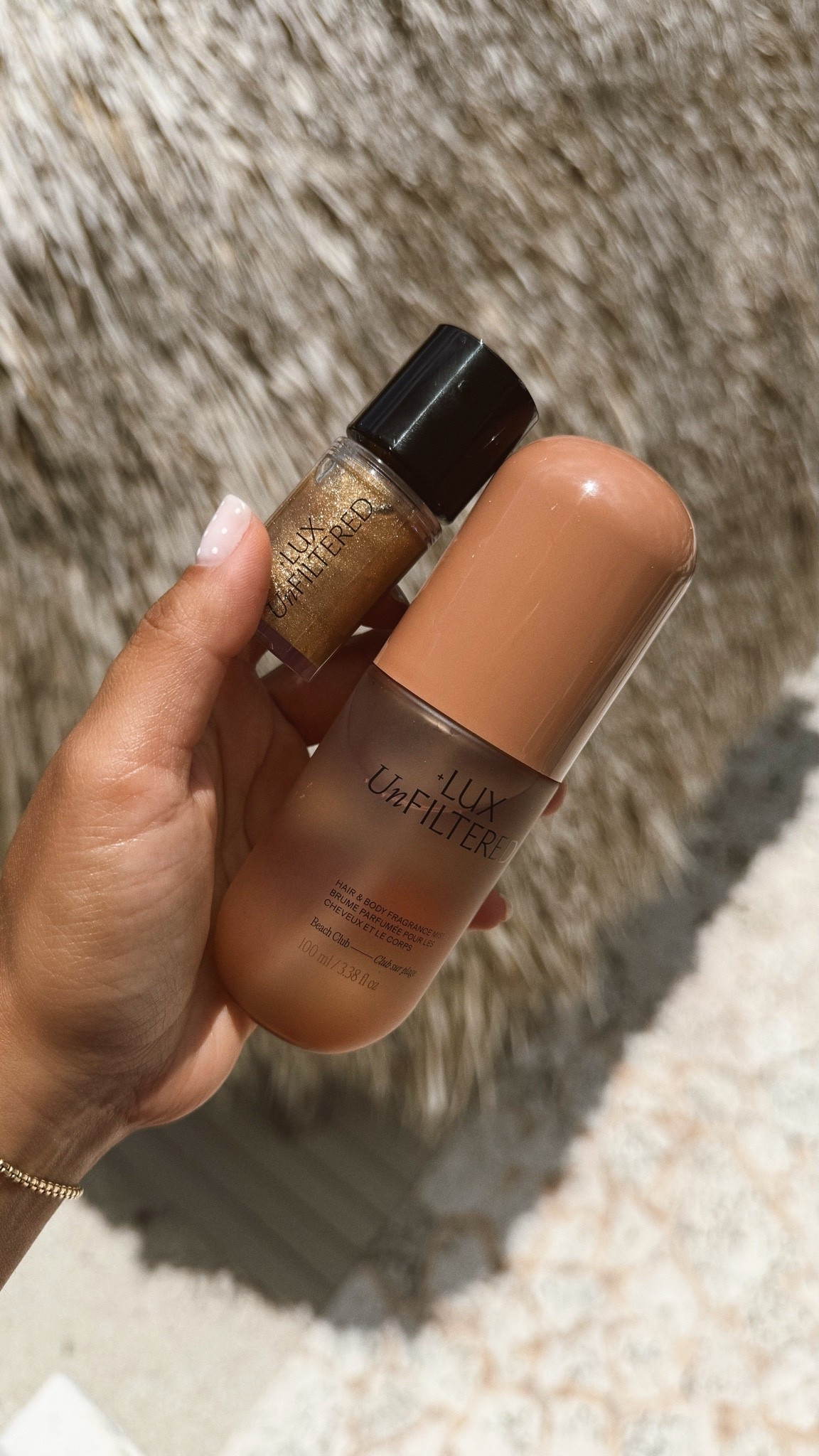 Adding to my beach day summer rotation 🌞 

The prettiest spf lip oil, the spf 30 oil that’s never failed me & now that same lux scent in a mist ✨✨

@Lux Unfiltered #beachessentials #spf #summer #lipoil #summerscent #vacay

#LTKTravel #LTKSwim #LTKSeasonal