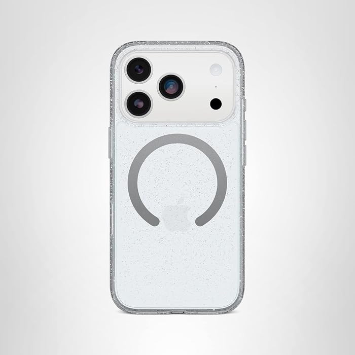 OtterBox iPhone 17 Pro Symmetry Series Clear Case - Stardust - Ultra-Thin, Sleek Silicone iPhone ... | Amazon (US)
