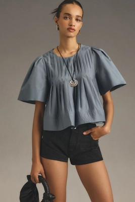 Mare Mare Short-Sleeve Swing Top | Anthropologie (US)