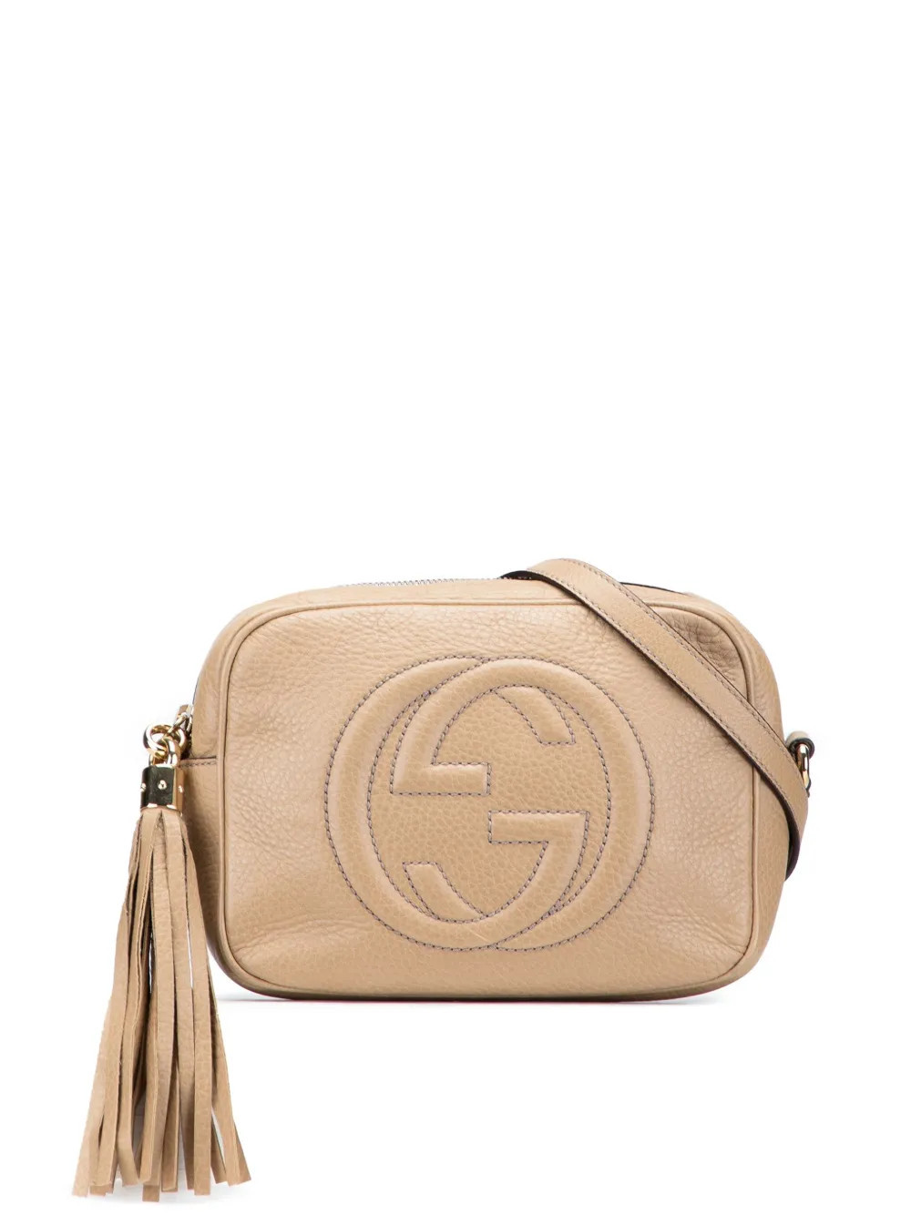 Gucci Pre-Owned 2000-2015 Leather Soho Disco crossbody bag - Brown | Farfetch Global